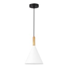 EVOLUCE SLE1255-413-01 Светильник подвесной Черный/Белый E27 1*40W