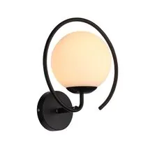 EVOLUCE SL418.401.01 Светильник настенный Черный/Белый E27 1*60W