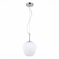 ST LUCE SL1168.103.01 Подвес Хром/Белый E27 1*40W