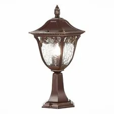 ST LUCE SL083.705.01 Светильник уличный наземный Кофейный/Кофейный, Прозрачный E27 1*60W
