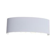 ST LUCE SL089.501.08 Светильник уличный настенный Белый кварцевый LED 8*1W 4000K