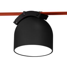 ST LUCE ST451.436.12.2 Светильник трековый Черный LED 1*12W 3000K 794Lm Ra90 120 IP20 D100xH107 48V