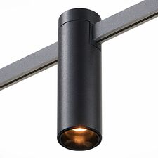 ST LUCE ST810.406.05 Магнитный трековый светильник FARM Черный LED 1*5W 3000K 227Lm Ra90 60 IP20 D35xH112 24