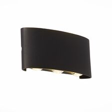 ST LUCE SL089.401.06 Светильник уличный настенный Черный кварцевый LED 6*1W 4000K