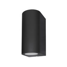 ST LUCE SL9001.401.02 Светильник уличный настенный Черный/ GU10 2*5W