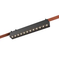 ST LUCE ST455.436.12 Светильник трековый Черный LED 1*12W 3000K 1 050Lm Ra90 24/40 IP20 L323xW40xH45 48V