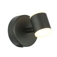ST LUCE SL1597.401.01 Светильник настенный Черный/Белый LED 1*6W 3000K