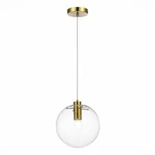 ST LUCE SL1056.213.01 Подвес Золотой/Прозрачный E27 1*60W