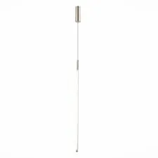 ST LUCE SL1580.123.01 Светильник подвесной ST-Luce Никель/Белый LED 1*18W 3200K