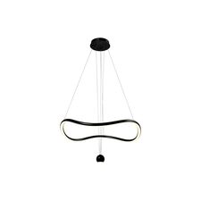 ST LUCE SL6209.403.40 Светильник подвесной Черный/Черный, Белый LED 1*40W 3000K