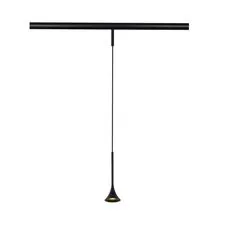 ST LUCE ST688.436.05 Магнитный трековый светильник Черный LED 1*5W 3000K Lm Ra>90  IP20 D70xH225 24V