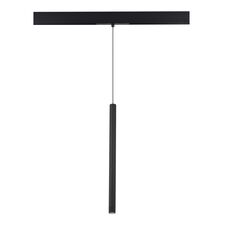 ST LUCE ST683.436.08 Магнитный трековый светильник Черный LED 1*8W 3000K 450Lm Ra90 24° IP20 D30xH500 48V
