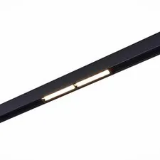 ST LUCE ST804.436.12 Магнитный трековый светильник Черный LED 1*12W 3000K 700Lm Ra>90 120° IP20 L220xW22xH46