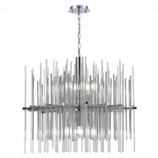 ST LUCE SL1628.103.12 Люстра подвесная ST-Luce Хром/Прозрачный, Хром E14 12*40W