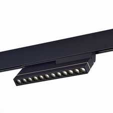 ST LUCE ST805.446.12 Магнитный трековый светильник Черный LED 1*12W 4000K 450Lm Ra>90 36° IP20 L220xW22xH117