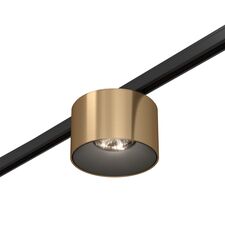ST LUCE ST669.346.05 Магнитный трековый светильник Латунь LED 1*5W 4000K 350Lm Ra>90 36° IP20 D60xH38 24V