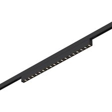 ST LUCE ST666.446.15 Магнитный трековый светильник Черный LED 1*15W 4000K 640Lm Ra>90  IP20 L292xW10xH18 24V