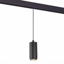 ST LUCE ST357.443.06 Магнитный трековый светильник подвесной ZOOM Черный LED 1*6W 4000K 667Lm Ra>80 10-60° I