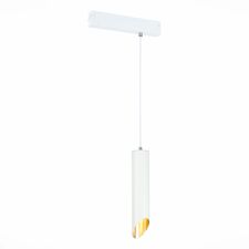 ST LUCE ST508.503.01 Светильник трековый Белый GU10 1*50W  IP20 D60xH300 180-240V Без ламп
