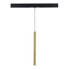 ST LUCE ST683.346.08 Магнитный трековый светильник Золотистый LED 1*8W 4000K 450Lm Ra90 24° IP20 D30xH500 48