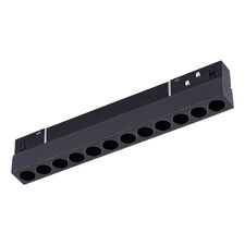 ST LUCE ST806.436.12 Магнитный трековый светильник Черный LED 1*12W 3000K 550Lm Ra>90 36° IP20 L220xW22xH44