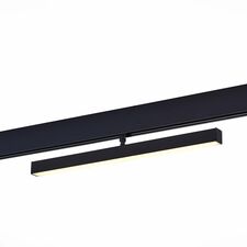 ST LUCE ST802.436.12 Магнитный трековый светильник Черный LED 1*12W 3000K 700Lm Ra>90 120° IP20 L405xW22,5xH