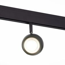 ST LUCE ST355.446.10 Магнитный трековый светильник Черный LED 1*10W 4000K 470Lm Ra>80 36° IP20 L120xW50xH176