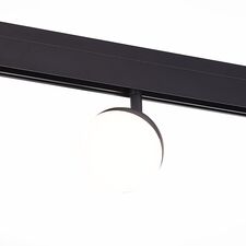 ST LUCE ST358.446.07 Магнитный трековый светильник Черный LED 1*7W 4000K 520Lm Ra>80 120° IP20 L120xW90xH192