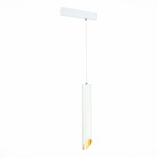 ST LUCE ST508.513.01 Светильник трековый Белый GU10 1*50W  IP20 D60xH400 180-240V Без ламп