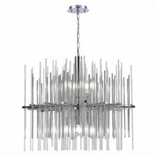ST LUCE SL1628.103.12 Люстра подвесная ST-Luce Хром/Прозрачный, Хром E14 12*40W
