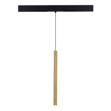 ST LUCE ST682.336.07 Магнитный трековый светильник Золотистый LED 1*7W 3000K 450Lm Ra90 36° IP20 D32xH307 48