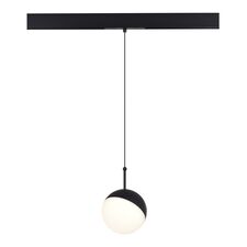 ST LUCE ST681.446.07 Магнитный трековый светильник Черный LED 1*7W 4000K Lm Ra90 120° IP20 D100xH- 48V