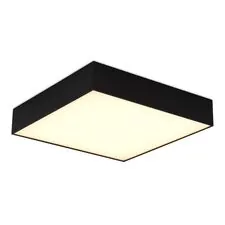 ST LUCE ST608.432.96 Светильник потолочный Черный LED 1*96W 3000K 8 640Lm Ra>90 120° IP20 L600xW600xH55 180