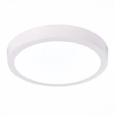 ST LUCE ST112.532.18 Светильник настенно-потолочный Белый LED 1*18W 3000K 1 225Lm Ra80 120° IP20 D210xH28 90