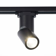 ST LUCE ST650.446.10 Светильник трековый Черный LED 1*10W 4000K 800Lm Ra>90 38° IP20 D60xH190 165-265V