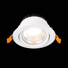 ST LUCE ST211.548.24.24 Светильник встраиваемый. Белый LED 1*24W 4000K 1 800Lm Ra80 24° IP20 D138xH88 220-240V