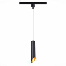 ST LUCE ST152.406.01 Светильник трековый Черный GU10 1*50W IP20 D60xH300 220V Без ламп
