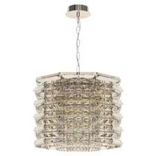 ST LUCE SL6137.103.08 Светильник подвесной ST-Luce никель/прозрачный E14 8*40W