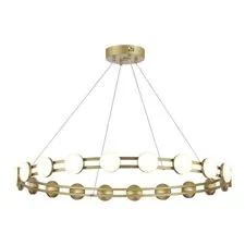 ST LUCE SL6610.203.20 Светильник подвесной ST-Luce золотистый/белый LED 1*40W 4000K