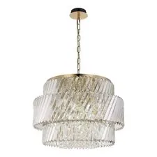 ST LUCE SL6138.303.12 Светильник подвесной ST-Luce латунь/прозрачный E14 12*40W