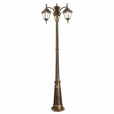 ST LUCE SL082.205.03 Светильник уличный наземный ST-Luce Бронза/Бронза, Прозрачный E27 3*60W DOMENICO