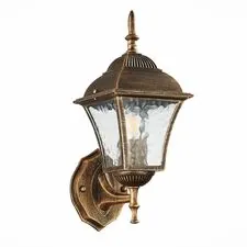 ST LUCE SL082.201.01 Светильник уличный настенный ST-Luce Бронза/Бронза, Прозрачный E27 1*60W DOMENICO