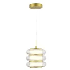 ST LUCE SL6239.203.03 Светильник подвесной ST-Luce золото/прозрачный LED 1*16W 3000K