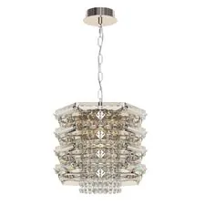 ST LUCE SL6137.103.04 Светильник подвесной ST-Luce никель/прозрачный E14 4*40W