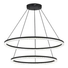 ST LUCE SL1018.403.02 Светильник подвесной ST-Luce черный/прозрачный LED 2*96W 4000K