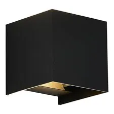ST LUCE SL9513.401.01 Светильник уличный настенный ST-Luce черный/черный LED 1*10W 2700K