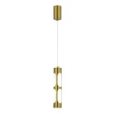 ST LUCE SL6237.303.01 Светильник подвесной ST-Luce латунь/белый LED 1*6W 4000K