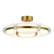 ST LUCE SL1304.302.45 Светильник потолочный ST-Luce латунь/белый LED 1*45W 3000K