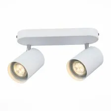 ST LUCE SL597.501.02 Спот ST-Luce Белый, Хром/Белый GU10 LED 2*7W