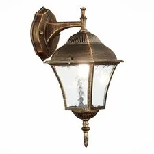 ST LUCE SL082.211.01 Светильник уличный настенный ST-Luce Бронза/Бронза, Прозрачный E27 1*60W DOMENICO